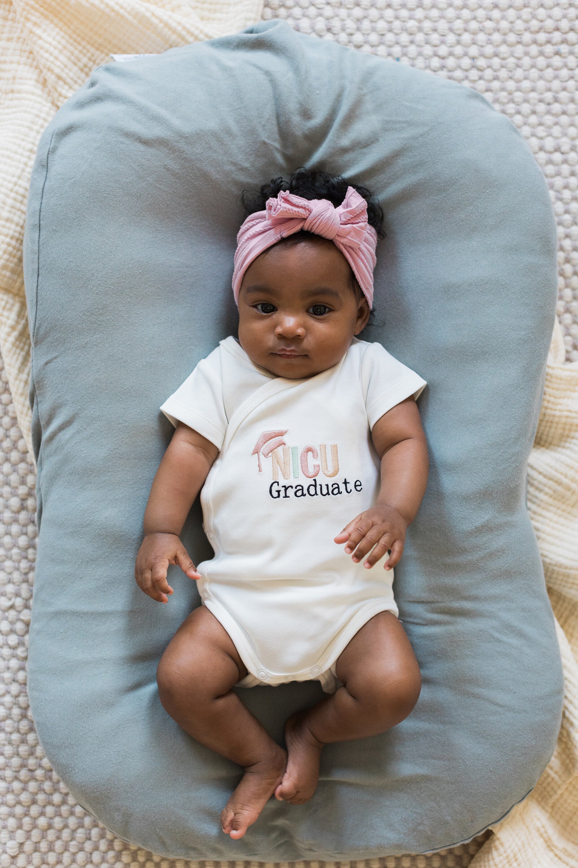 NICU Grad Crossbody Onesie
