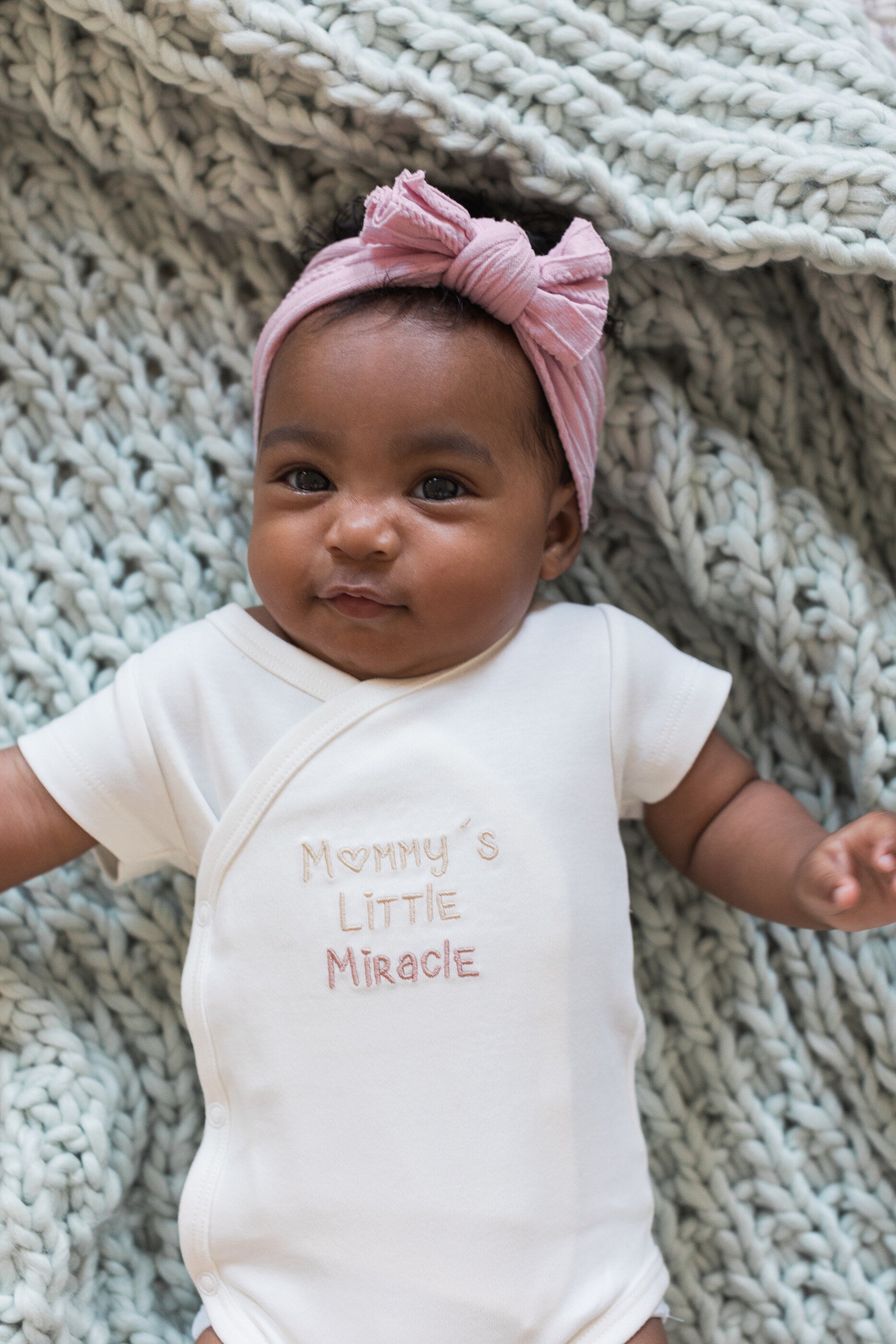 Mommy's Little Miracle Crossbody Onesie