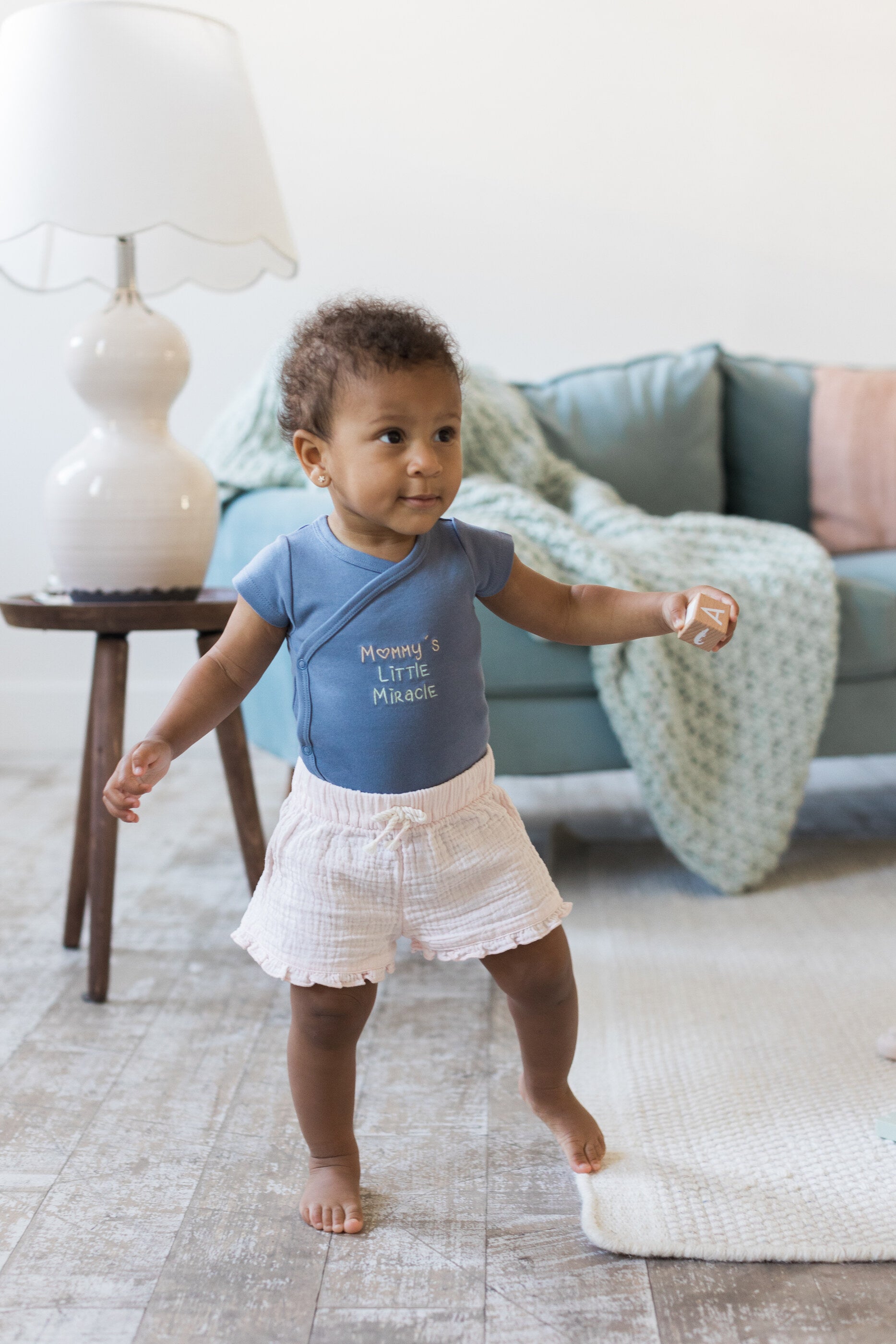 Mommy's Little Miracle Crossbody Onesie