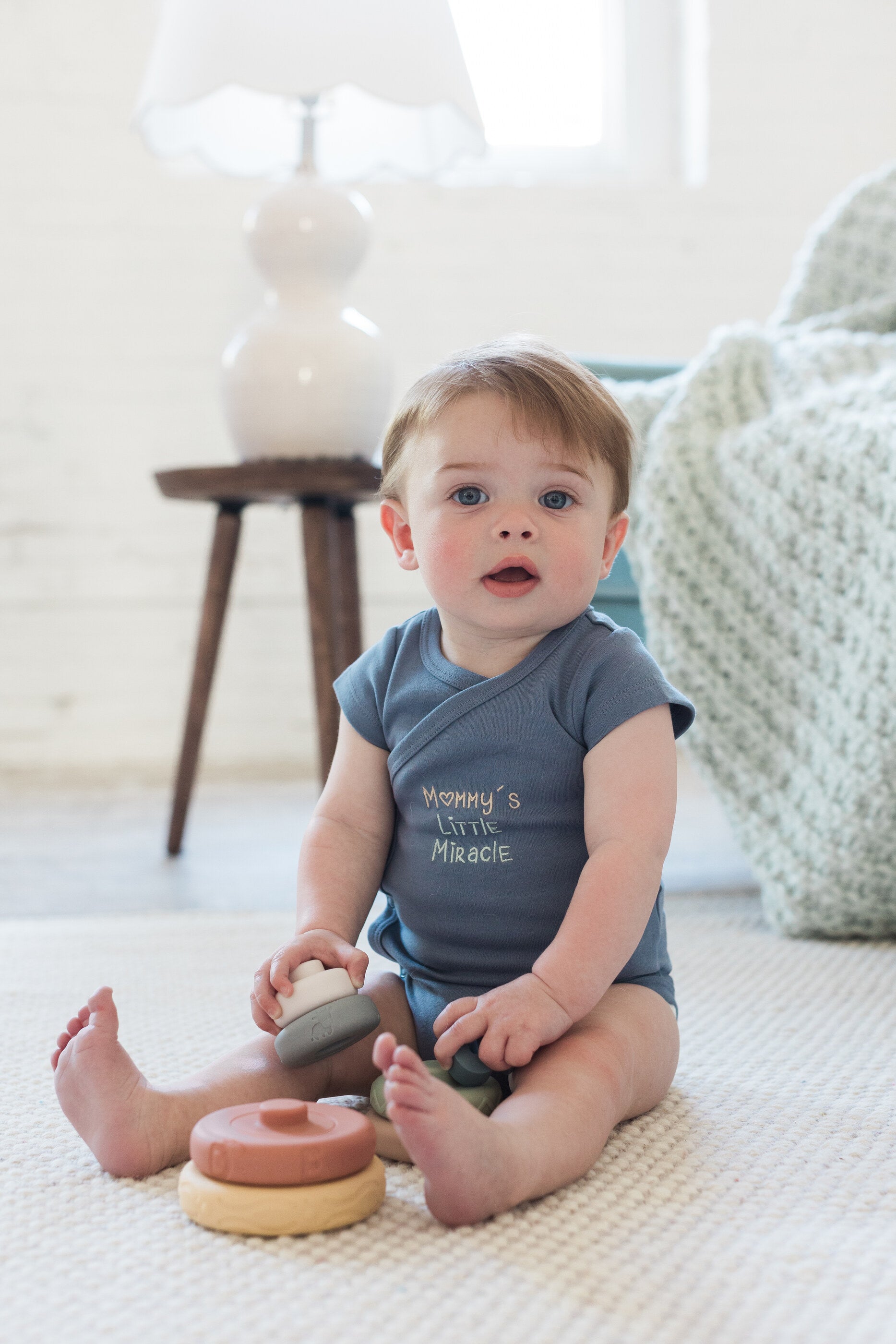 Mommy's Little Miracle Crossbody Onesie