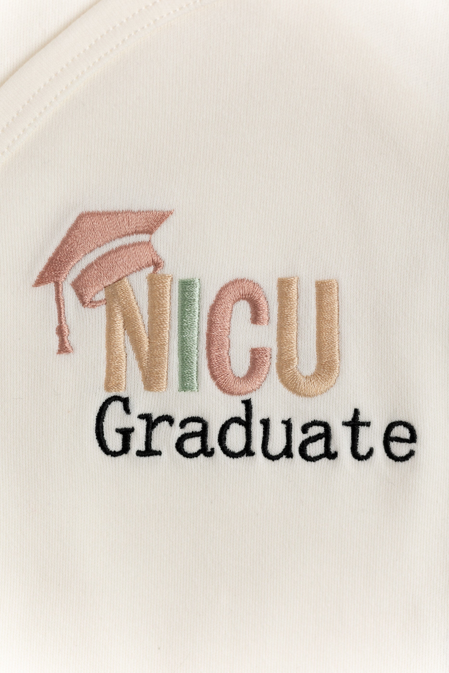 NICU Grad Crossbody Onesie